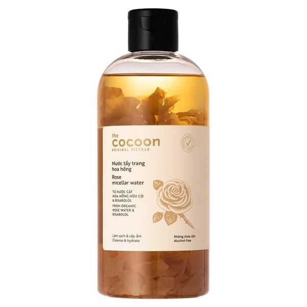 Nước Tẩy Trang Hoa Hồng Làm Sạch & Cấp Ẩm Cocoon Rose Micellar Water 500Ml (Wn)
