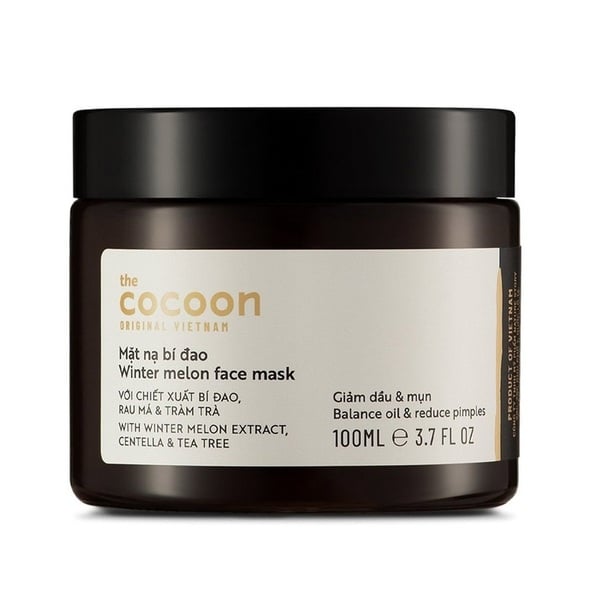 Mặt Nạ Hỗ Trợ Giảm Dầu Và Mụn Từ Bí Đao Cocoon Winter Melon Face Mask 100Ml (Wn)