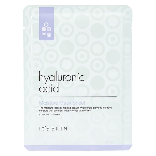 Mặt Nạ Dưỡng Ẩm Sâu Cho Da It's Skin Hyaluronic Acid Moisture Mask Sheet 17G (Wn)