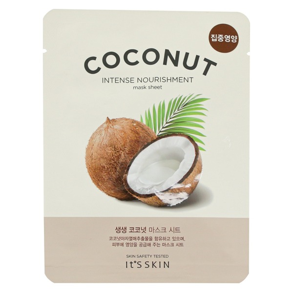 Mặt Nạ Chiết Xuất Dừa Dưỡng Ẩm Sâu Cho Da It's Skin The Fresh Mask Sheet Coconut 18G (Wn)