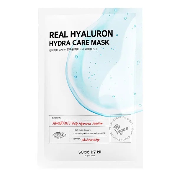 Mặt Nạ Dưỡng Da Cấp Nước Some By Mi Real Hyaluron Hydra Care Mask 20G (Wn)