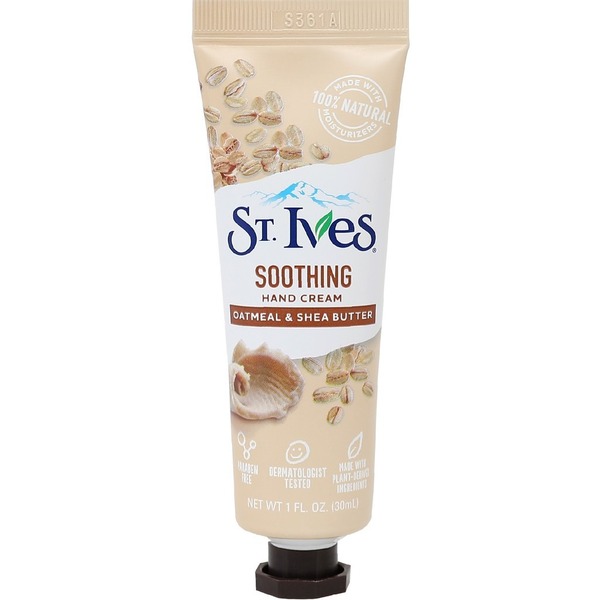 Kem Dưỡng Da Tay Yến Mạch & Bơ St.ives Soothingoatmeal & Shea Butter Handcream 30Ml (Wn)