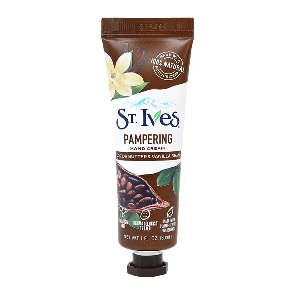 Kem Dưỡng Da Tay Bơ Cacao & Đậu Vani St.ives Softening Cocoa Butter & Vanilla Bean Handcream 30Ml (Wn)