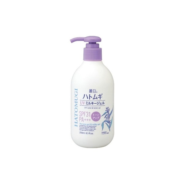 Gel Dưỡng Thể Chống Nắng Nâng Tone Hatomugi Uv Care & Tone Up The Tone Up Uv Milky Gel Spf31 Pa+++ 250Ml (Wn)