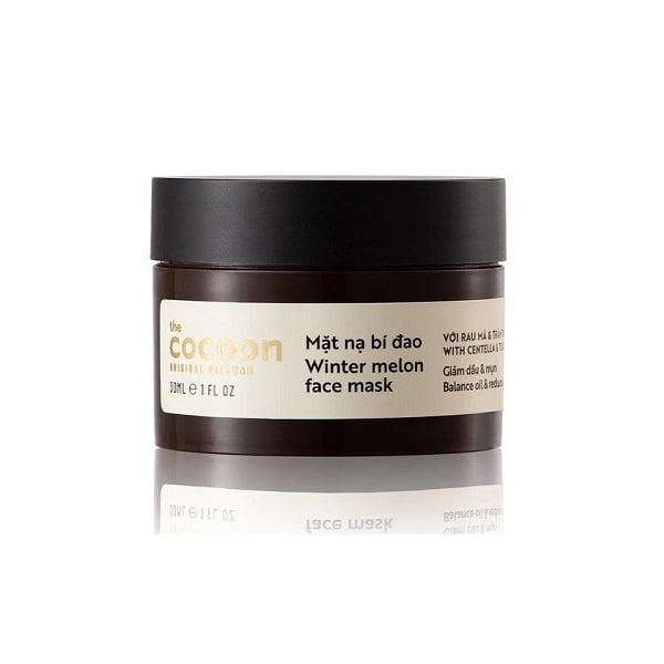 Mặt Nạ Hỗ Trợ Giảm Dầu Và Mụn Từ Bí Đao Cocoon Winter Melon Face Mask 30Ml (Wn)