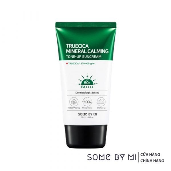 Kem Chống Nắng Some By Mi Truecica Mineral Calming Tone - Up Suncream 50Ml (Wn)