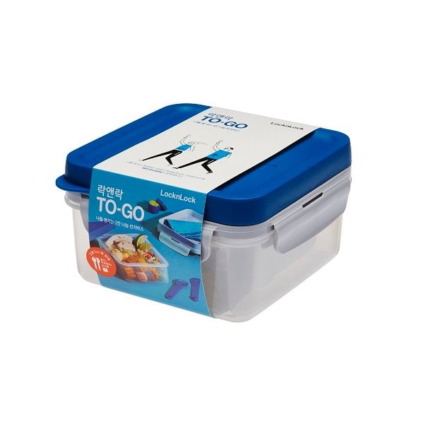 Hộp Cơm Lock & Lock Hpl979Lblu 1.2L Màu Xanh