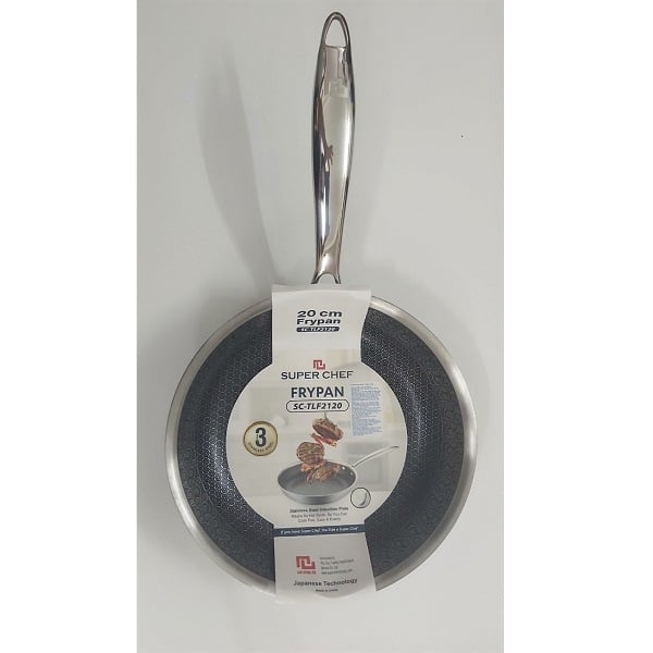 Chảo Super Chef - Titan 3 Lớp 20Cm Sc_Tlf2120