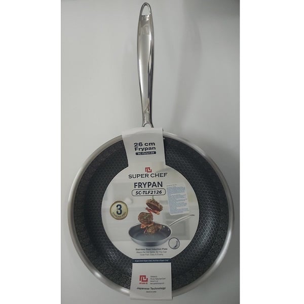 Chảo Super Chef - Titan 3 Lớp 26Cm Sc_Tlf2126