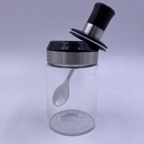 Lọ Gia Vị Thủy Tinh Có Muỗng Super Chef Sc_Os6401