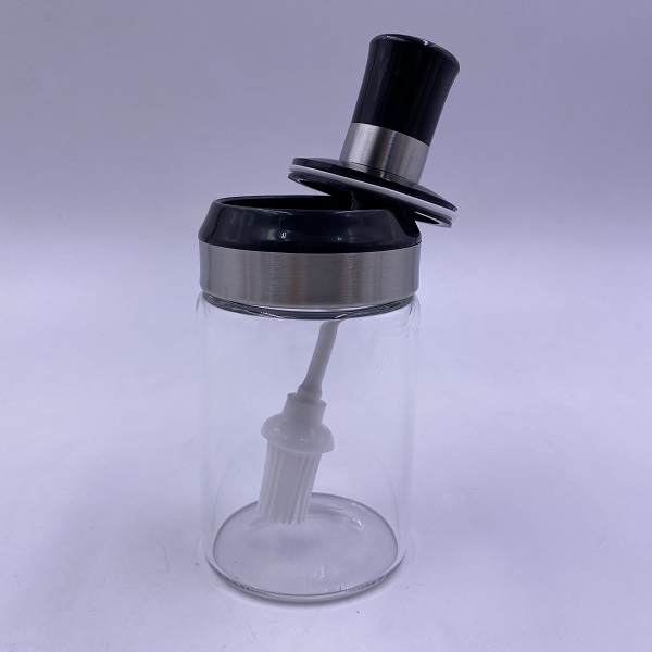 Lọ Gia Vị Thủy Tinh Có Chổi Quét Super Chef Sc_Os6403