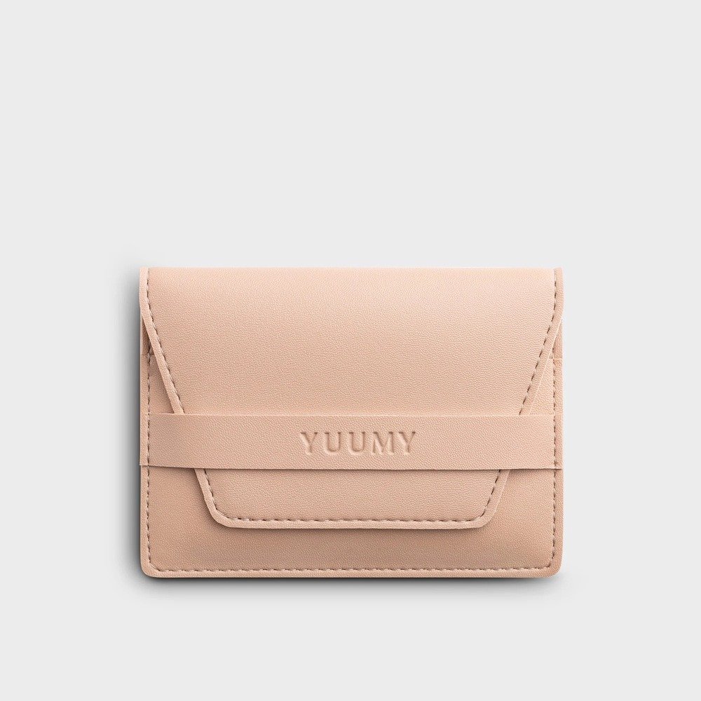 [Tn] Ví Nữ Đựng Thẻ Card Màu Kem Yuumy Seasand Yv54K