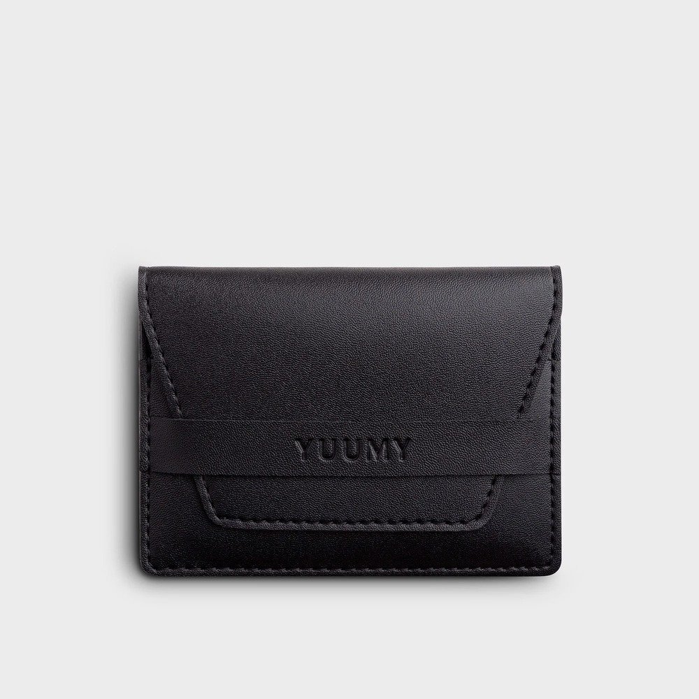 [Tn] Ví Nữ Đựng Thẻ Card Màu Đen Yuumy Seasand Yv54D