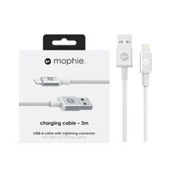 Cáp USB-A To Lightning Mophie 3M-WHT-409903215
