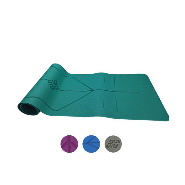 Thảm Yoga TPE 6mm Lazer Định Tuyến (4 Màu)