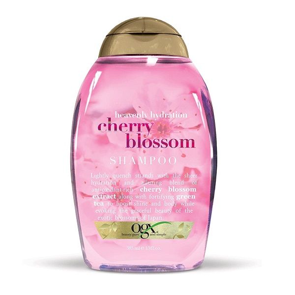 Dầu Gội Anh Đào Ogx Heavenly Hydration+ Cherry Blossom Shampoo 385ml (WN)