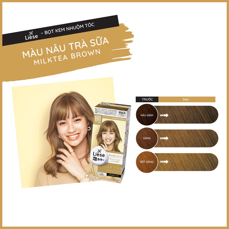Nâu trà sữa có cần tẩy không Gợi ý nhuộm nâu trà sữa xu hướng mới nhất