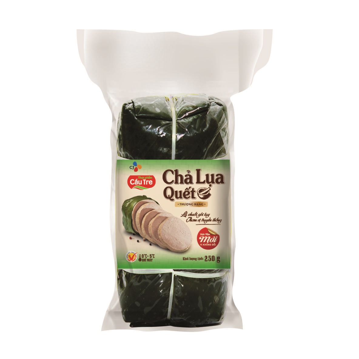 Chả Lụa Quết Thượng Hạng Cầu Tre 250G
