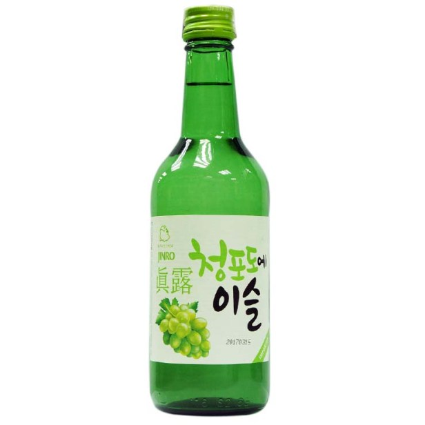 Rượu Soju Jinro Green Grape 36Cl 13%