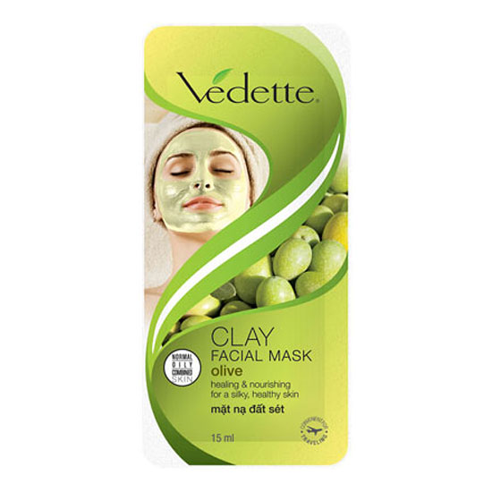 Mặt Nạ Đất Sét Vedette 15Ml - Oliu