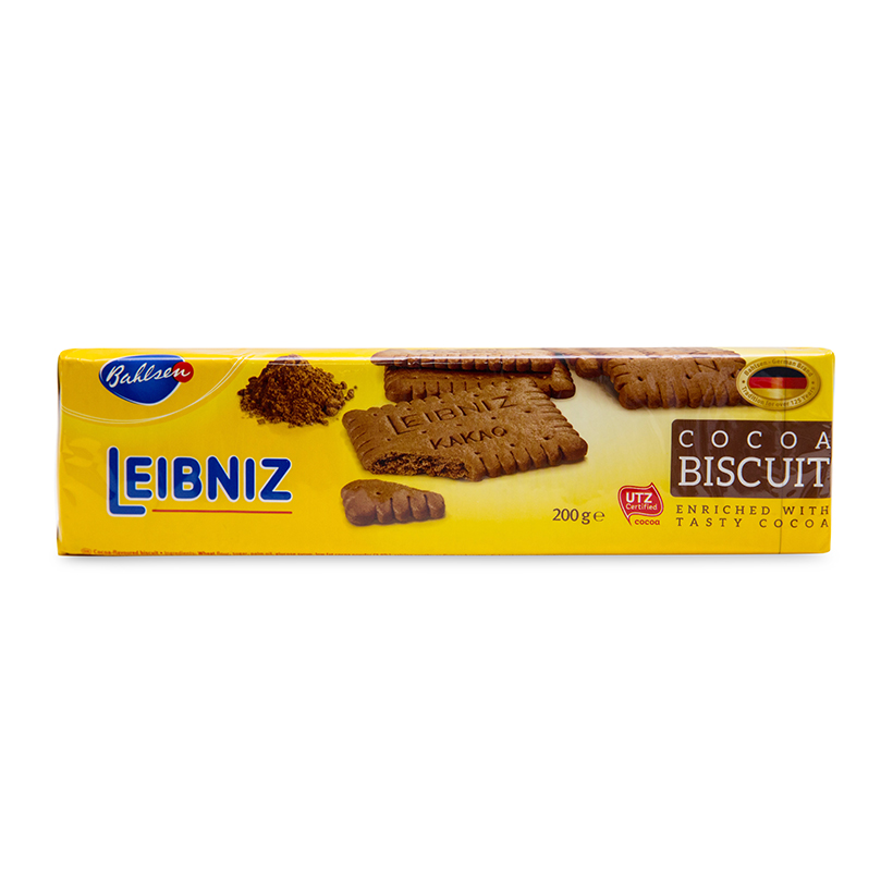 Bánh Quy Ca Cao Leibinz Cocoa Biscuit 200G