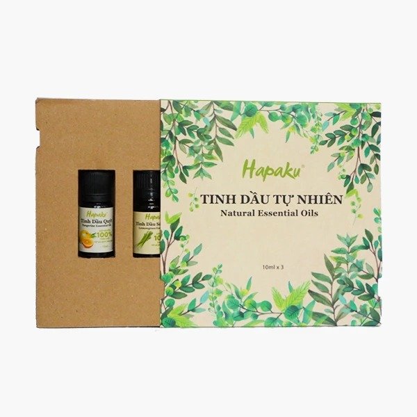 Combo 3 Tinh Dầu Tự Nhiên Hapaku