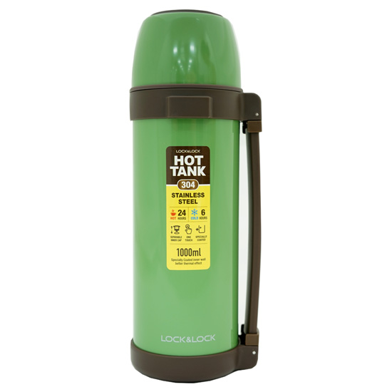 Bình Giữ Nhiệt Lhc1447Grn City Vacuum Rio 1L - Xanh Lá