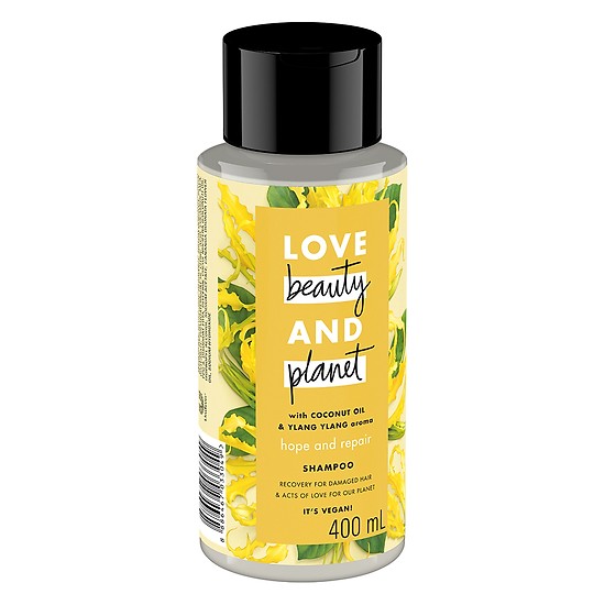 Dầu Gội Love Beauty & Planet Cho Tóc Hư Tổn 400Ml