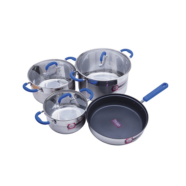 Bộ Nồi Chảo Inox Smart Cook Sm1497
