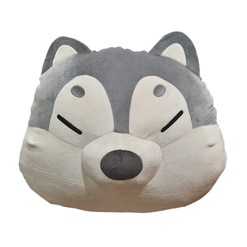 Gối Tựa Hình Husky 40X40Cm