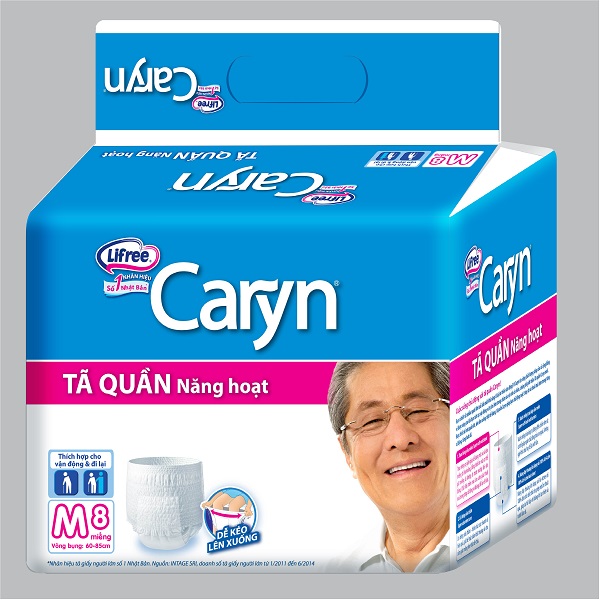 Tã Quần Người Lớn Caryn M8 - Gói 8 Miếng