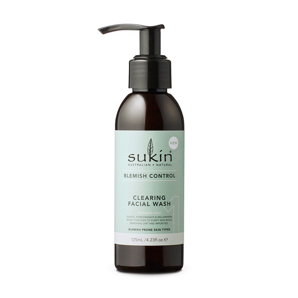 Sữa Rửa Mặt Da Mụn Sukin Blemish Clearing Wash 125Ml [Cs]