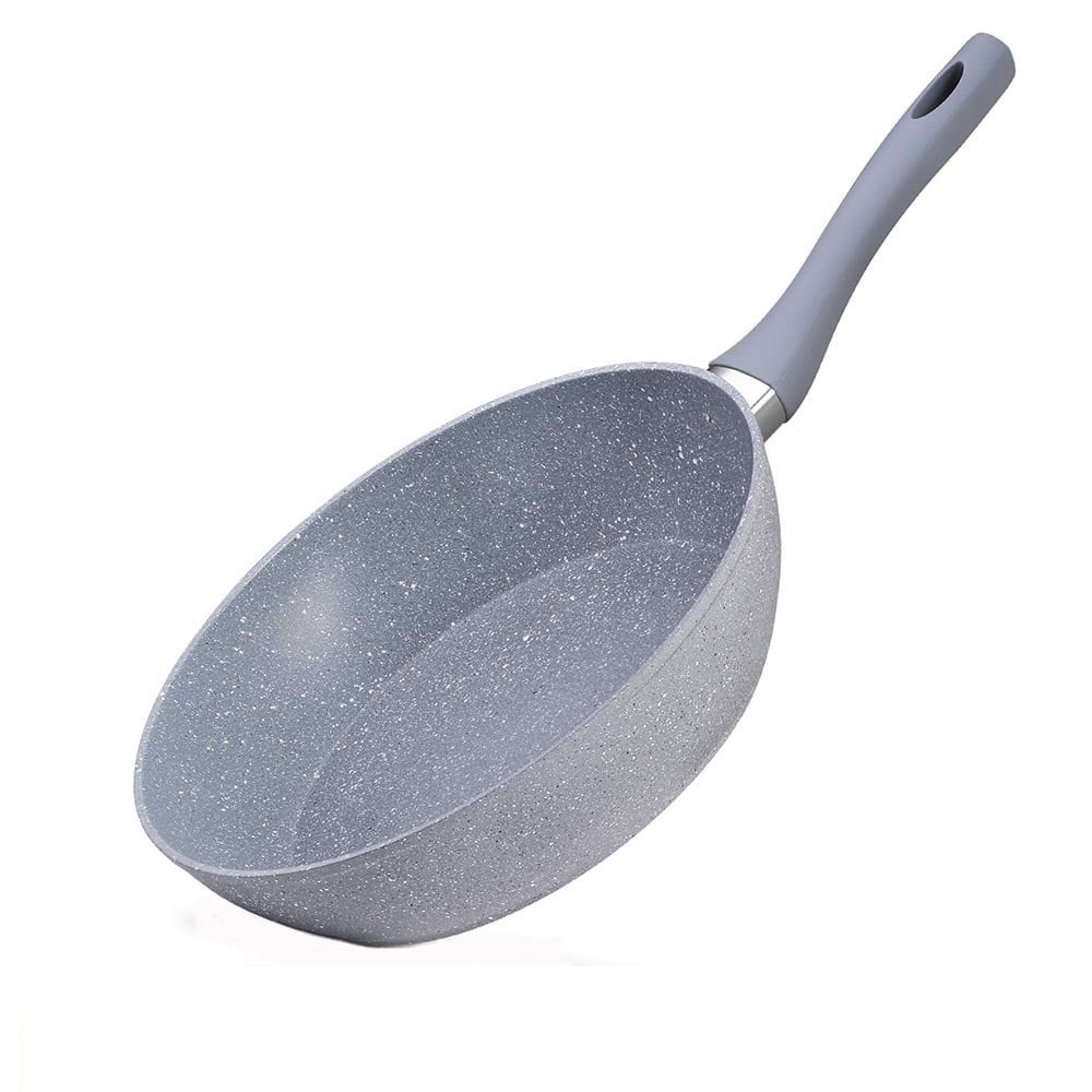 Chảo Sâu Vân Đá Từ Greencook 28Cm Gcp02 - 28Ih
