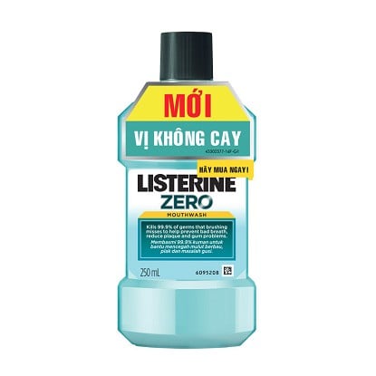 Nước Súc Miệng Listerine Zero - Vị Không Cay 250Ml