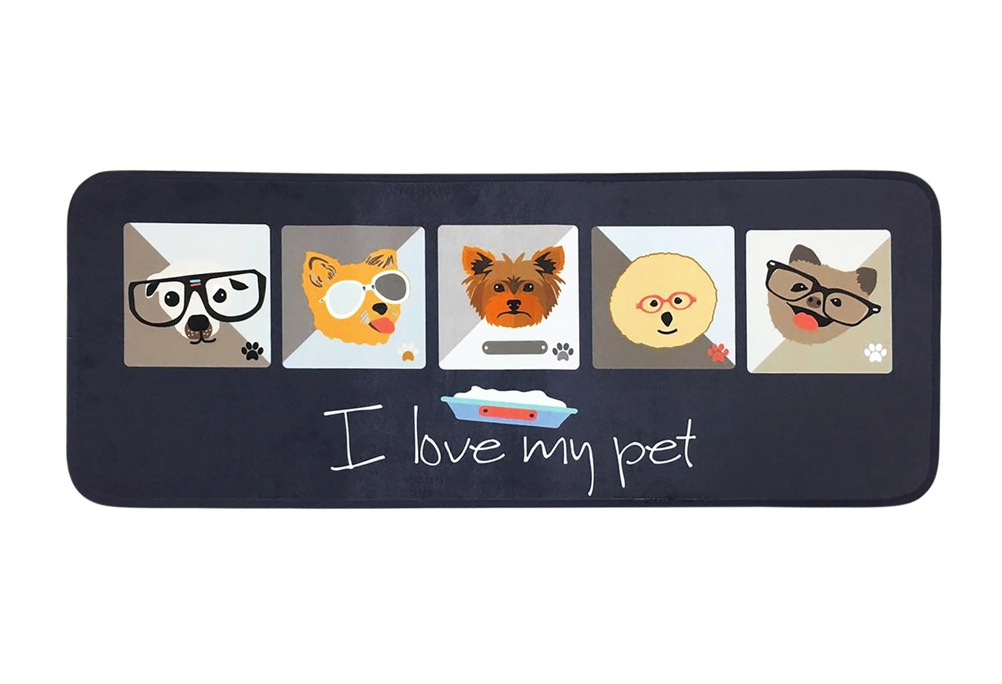 Thảm Dtp In Carmi I Love My Pet 45 X 120Cm