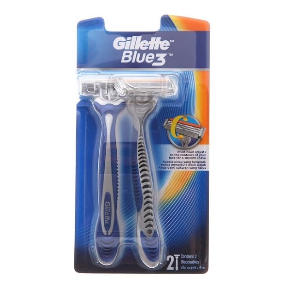 Dao Cạo Gillett Blue 3 2 Cây (Sw/6)