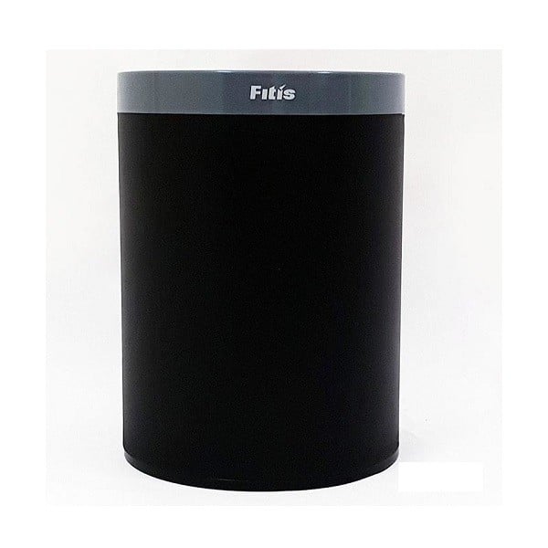 Thùng Rác 2 Lớp Fitis Màu Xám Phối Đen Rom3 - 906