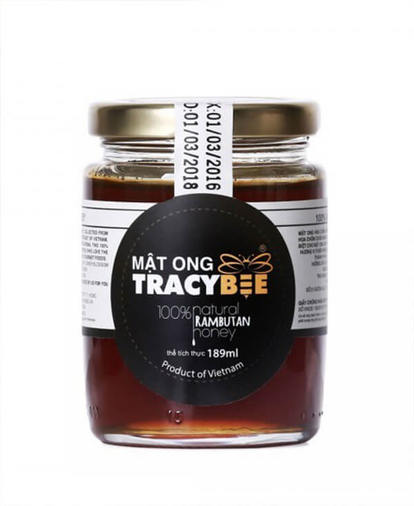 Mật Ong Hoa Chôm Chôm Tracybee 189Ml | Tracybee Rambutan Honey - 189Ml