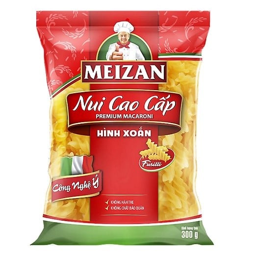 Nui Cao Cấp Meizan Hình Xoắn 300G