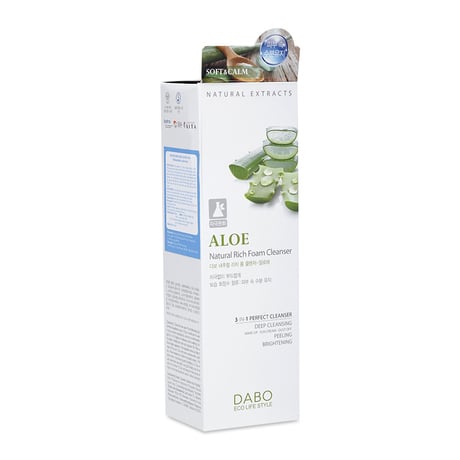 Sữa Rửa Mặt Dabo Tinh Chất Lô Hội 3In1 180Ml