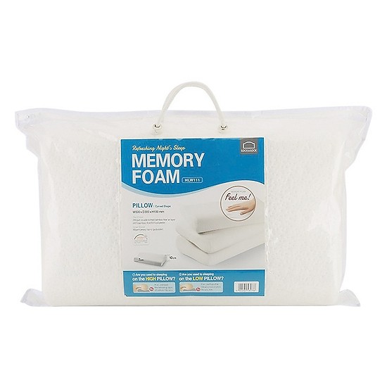 Gối Memory Foam Lock&Lock Hlw111 50 X 30 X 10 Cm
