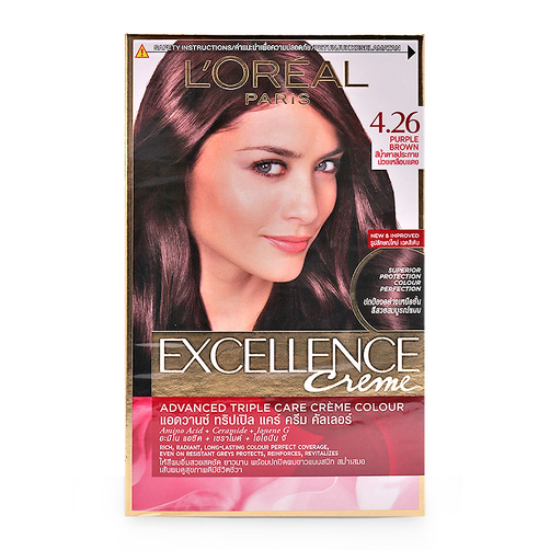 Thuốc Nhuộm L'oreal Excellence Nâu Tím Ánh Đỏ #4.26 (Store 5871, 5873)