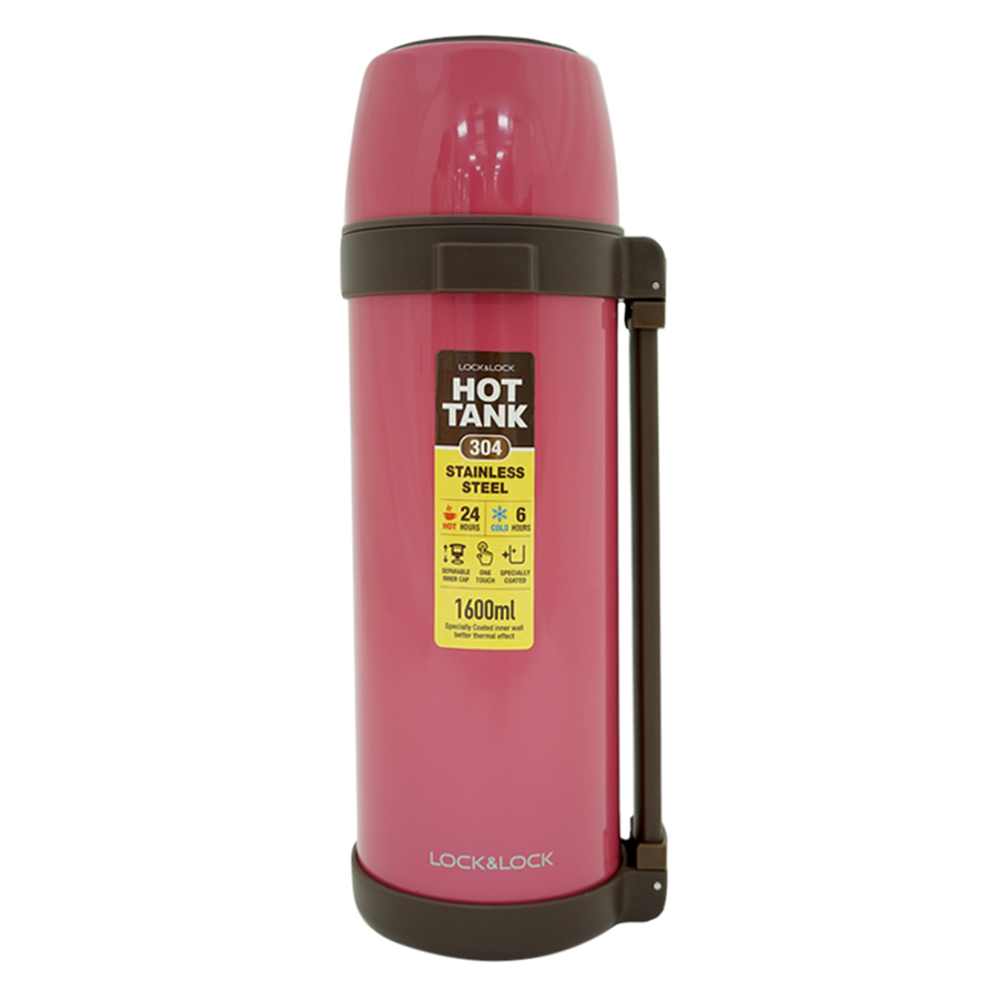 Bình Giữ Nhiệt Lhc1446Pik City Vacuum Beijing 1.6L Hồng