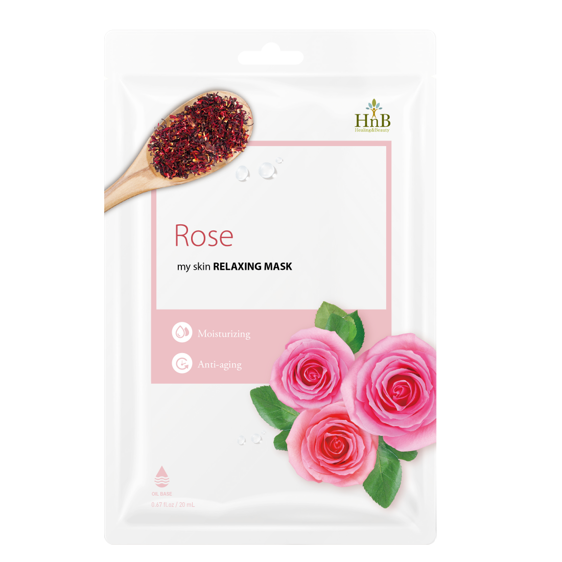 Mặt Nạ Dưỡng Da My Skin Relaxing Hoa Hồng 21G