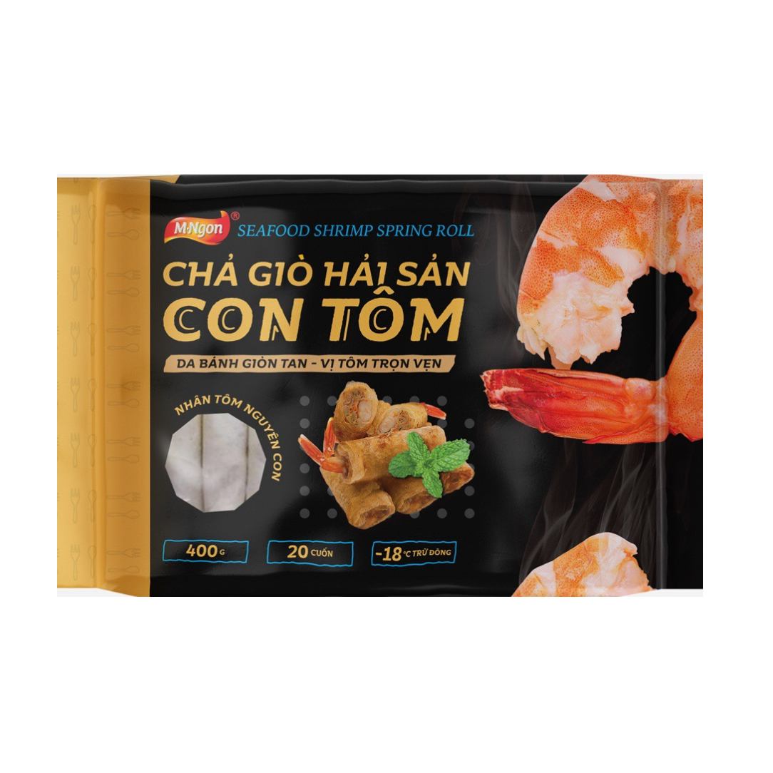 Chả Giò Hải Sản Com Tôm Đại Thuận 400G