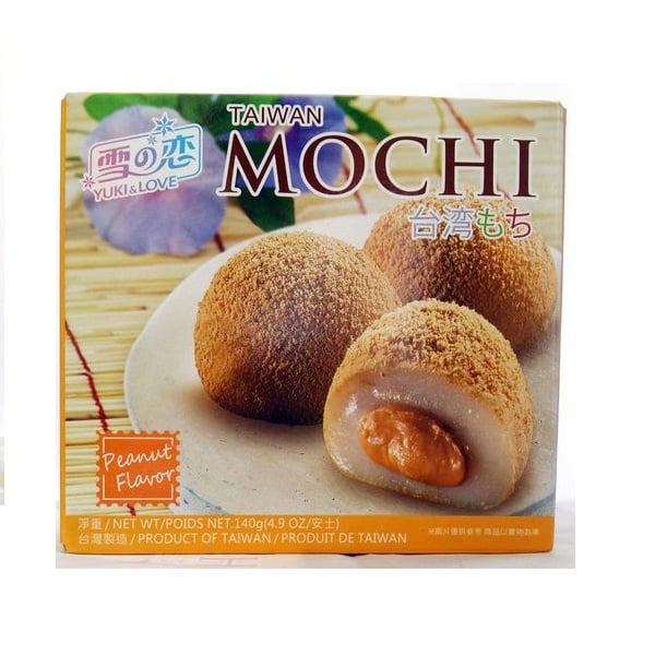 Bánh Mochi Nhân Đậu Phộng (Japanese Style Peanut Mochi) | Japanese Style Peanut Mochi