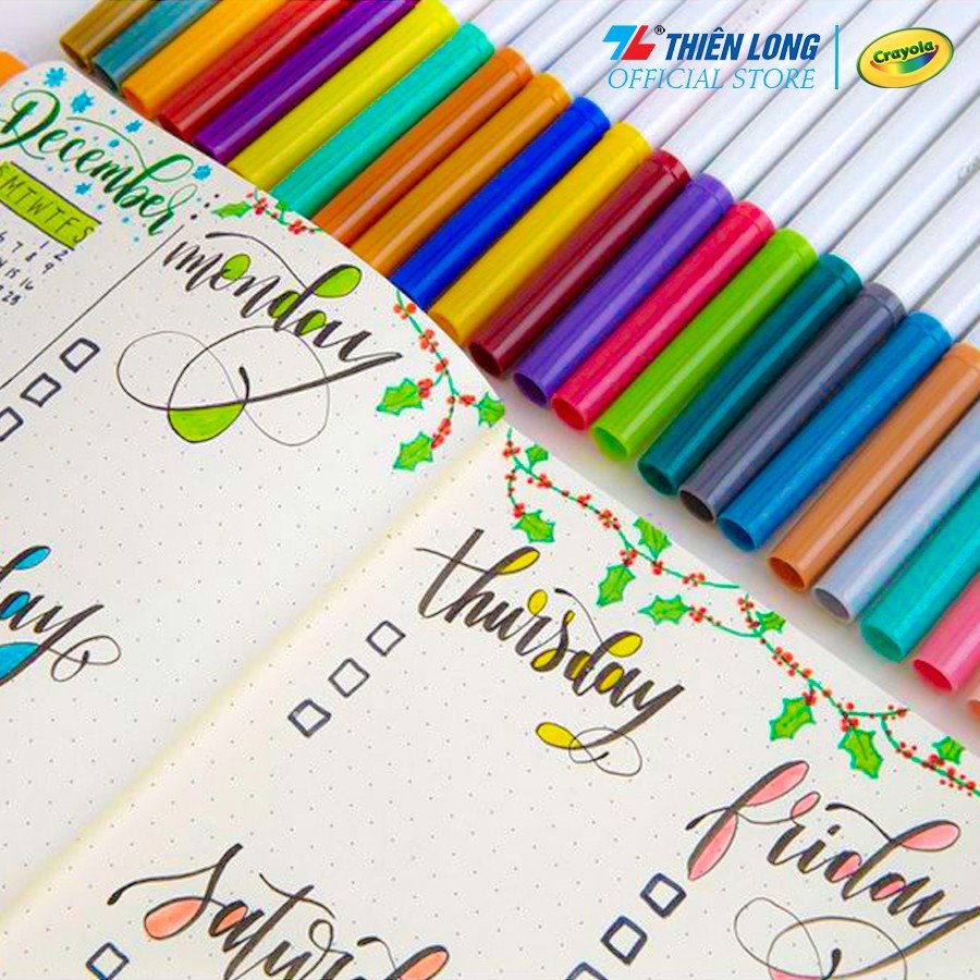 Bút Lông 20 Màu Crayola Supertips 588106