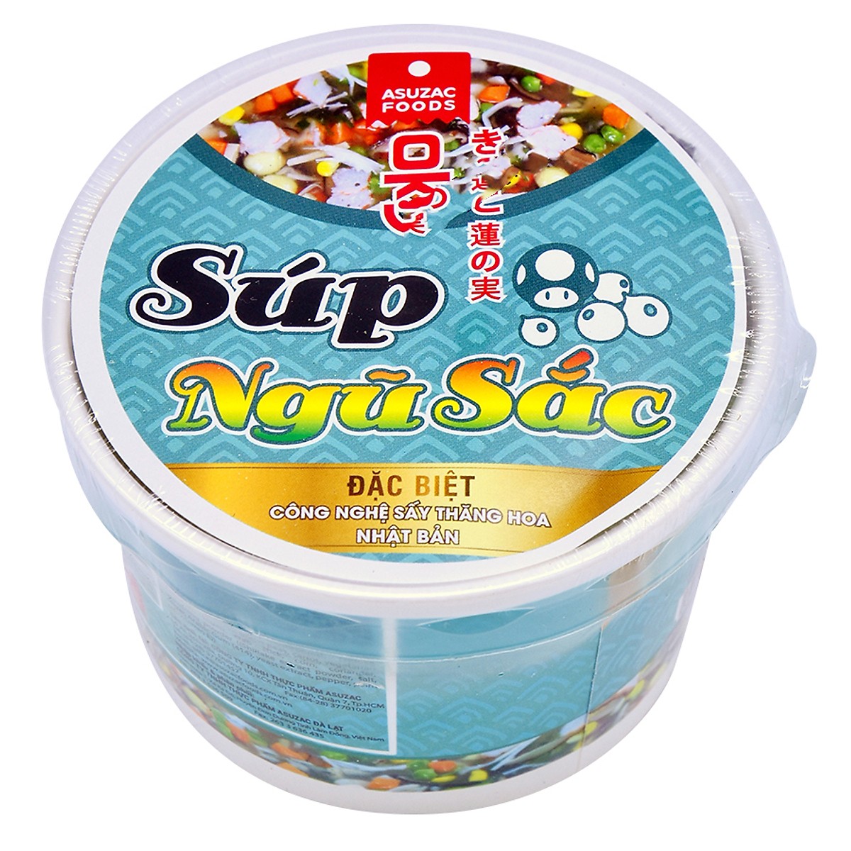 Súp Ngũ Sắc Asuzac 10G