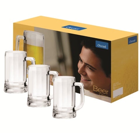 Bộ 3 Ly Ocean Beer Munich 355Ml