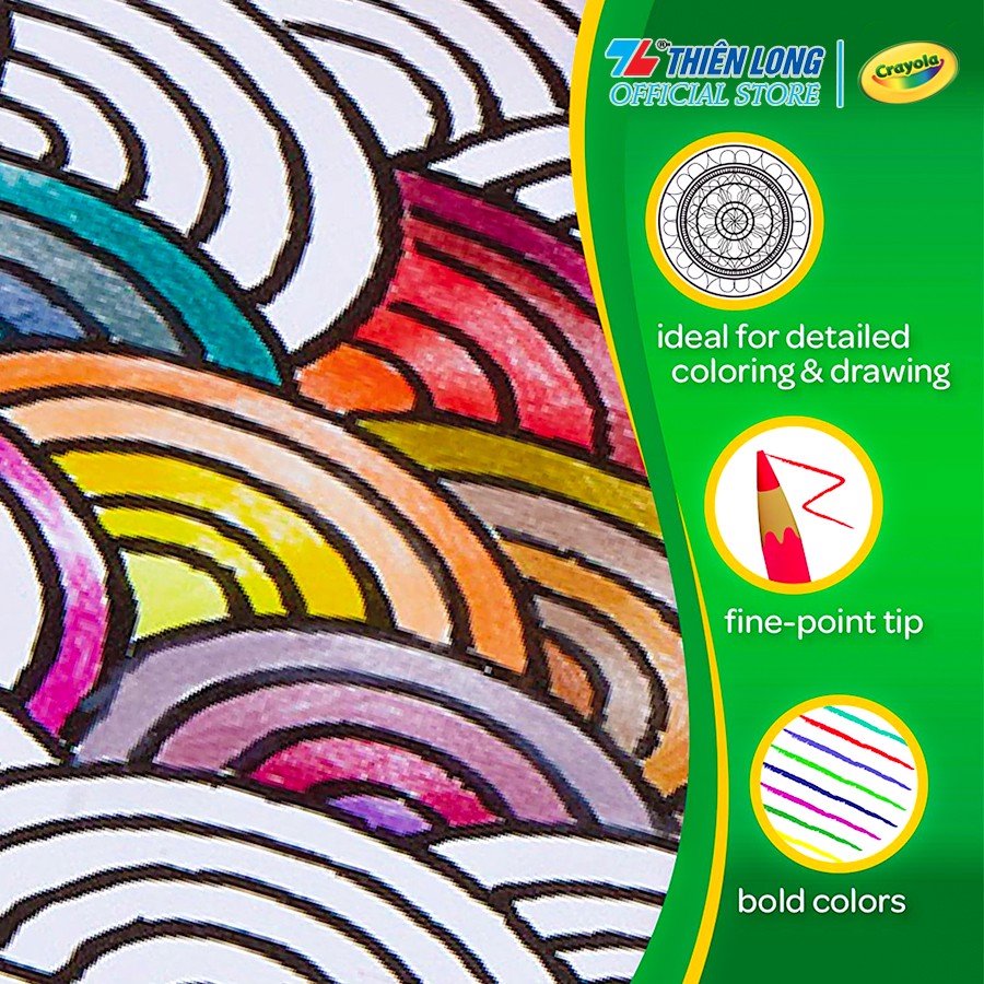 Bộ Bút Chì 50 Màu Crayola 684050